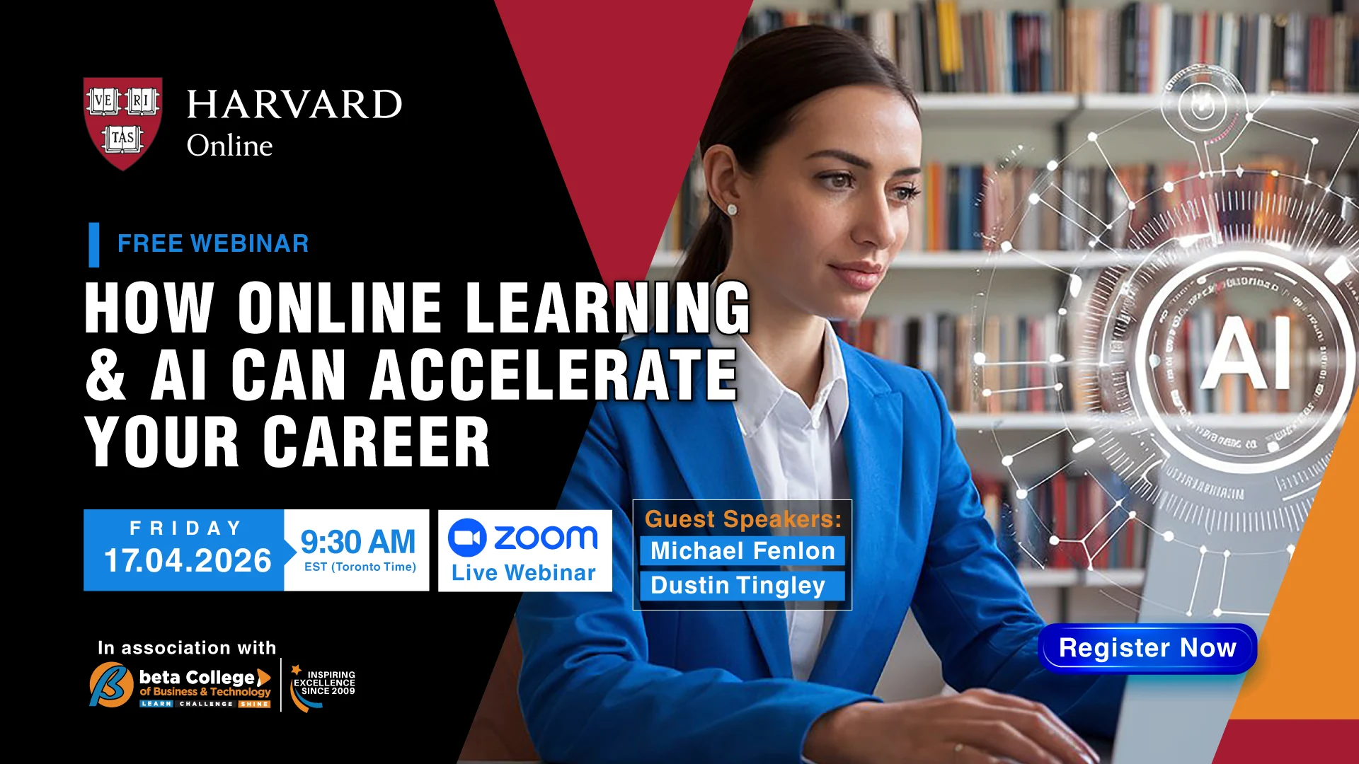 Upcoming Harvard Webinar