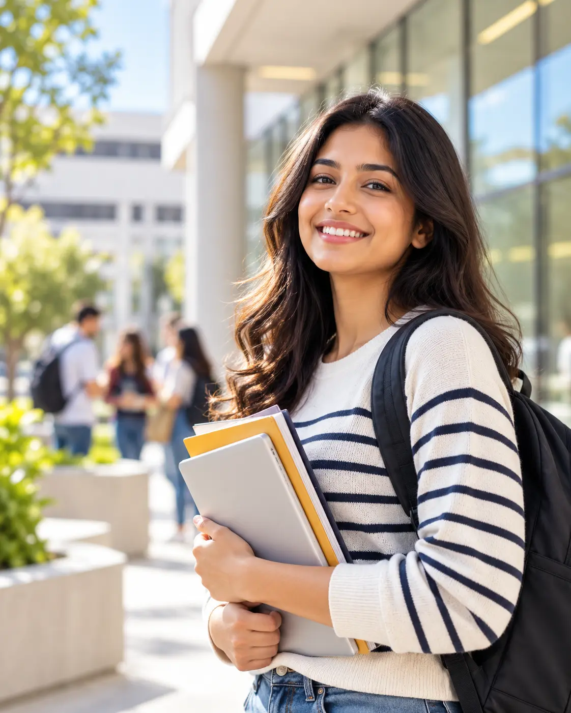 Students at Beta College